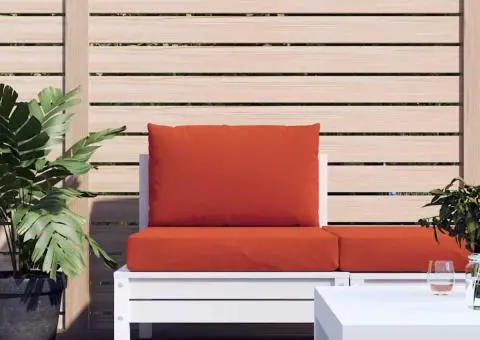 Perne de paleți, 2 buc. melanj roșu, material textil - 3/5