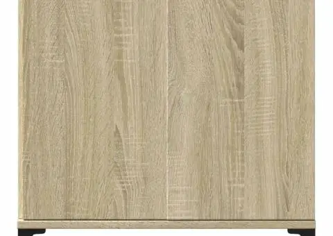 Dulap de chiuvetă, stejar sonoma, 58x33x60 cm, lemn prelucrat - 4/5