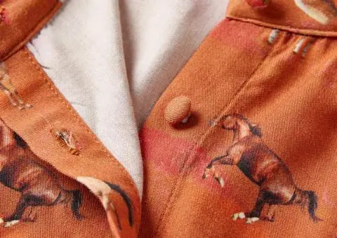 Fusta pentru copii, coniac, 128 - 4/5