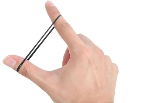 Benzi de împletit pentru cal 1500 buc. negru silicon - 2/5