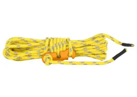 Funie pentru cort cu chei reflectorizante, 8 buc., 4 m, 4 mm - 3/5