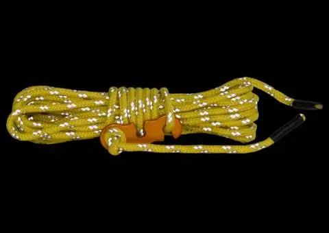 Funie pentru cort cu chei reflectorizante, 8 buc., 4 m, 4 mm - 4/5