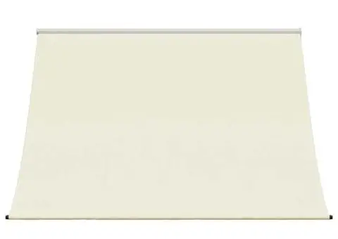 Copertină retractabilă, crem, 250x150 cm, țesătură și oțel - 3/5