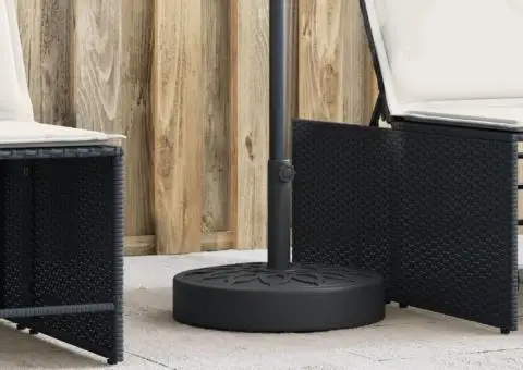 Suport umbrelă pentru stâlpi Ø38 / 48 mm, 25 kg, rotund - 1/5