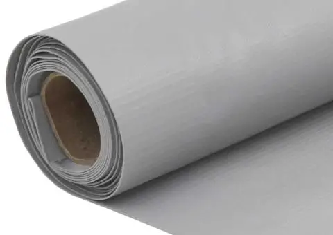 Paravan de balcon, gri, 700x75 cm, PVC - 5/5