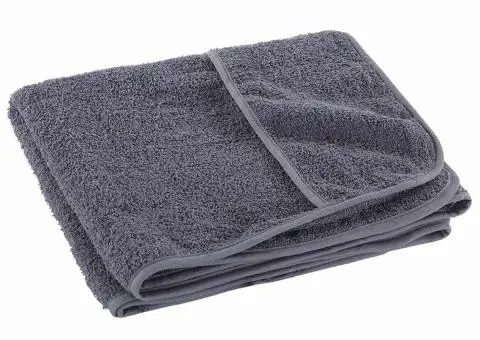 Prosoape de plajă, 2 buc., antracit, 60x135 cm, textil 400 GSM - 5/5