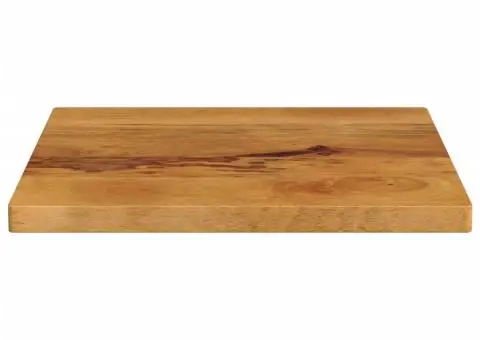 Blat de masă pătrat, 50x50x3,8 cm, lemn masiv de mango - 3/5