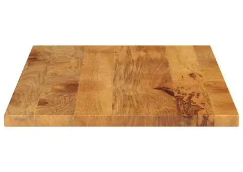 Blat masă, 120x50x3,8 cm, dreptunghiular, lemn masiv de mango - 4/5