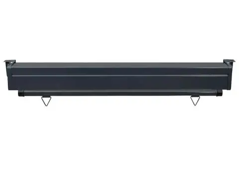 Copertină laterală de balcon, gri, 125 x 250 cm - 4/5