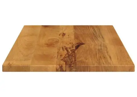 Blat masă, 80x70x3,8 cm, dreptunghiular, lemn masiv de mango - 4/5