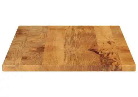 Blat masă, 100x70x3,8 cm, dreptunghiular, lemn masiv de mango - 4/5