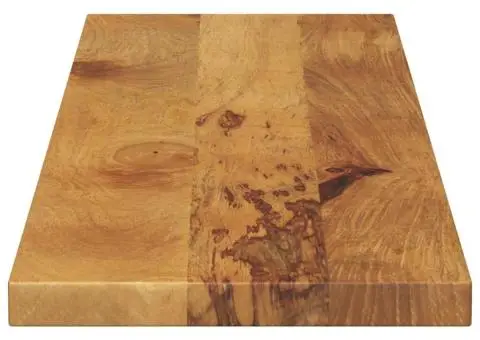 Blat masă 110x40x2,5 cm lemn masiv dreptunghiular de mango - 4/5