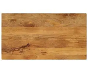 vidaXL Blat masă, 110x60x3,8 cm, dreptunghiular, lemn masiv de mango