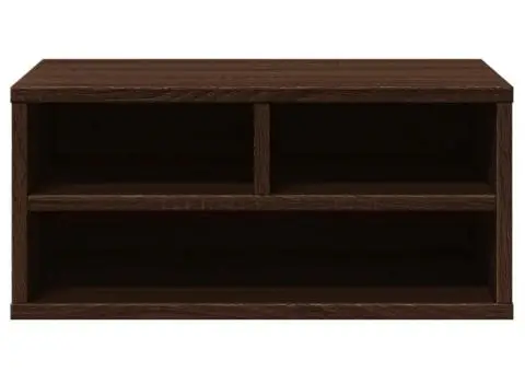 Suport imprimantă, stejar fumuriu, 49x40x22,5cm, lemn prelucrat - 5/5