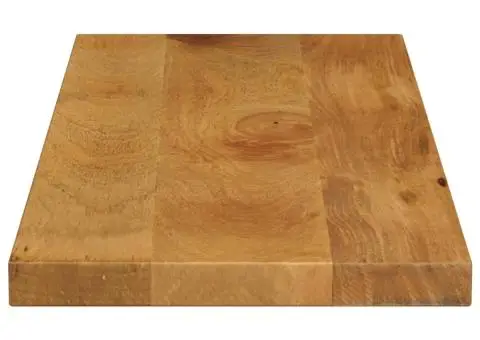 Blat masă, 70x30x3,8 cm, dreptunghiular, lemn masiv de mango - 4/5