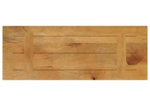 Blat masă, 70x30x3,8 cm, dreptunghiular, lemn masiv de mango - 5/5