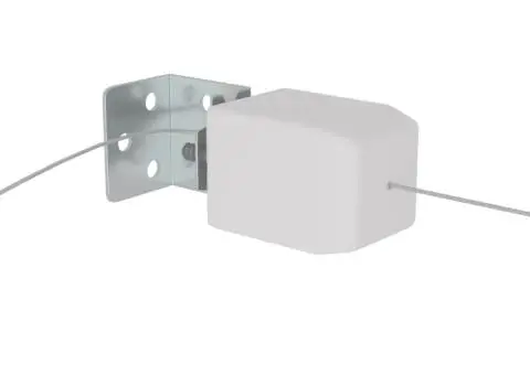 Copertină verticală, antracit, 140x420 cm, țesătură Oxford - 5/5