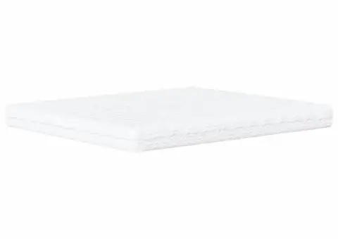 Pat cu saltea, negru, 160x200 cm, piele ecologică - 5/5