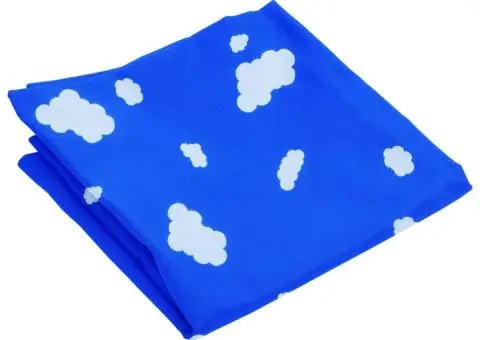 Scaune leagăn 2 buc. cu pietre de cățărare albastru polietilenă - 5/5