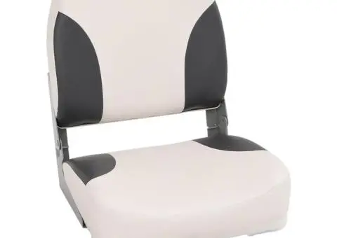 Scaun de barcă cu centură de fixare, pliabil, 41x36x48 cm - 2/5