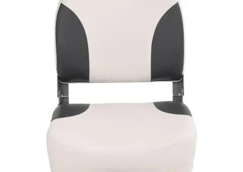 Scaun de barcă cu centură de fixare, pliabil, 41x36x48 cm - 3/5