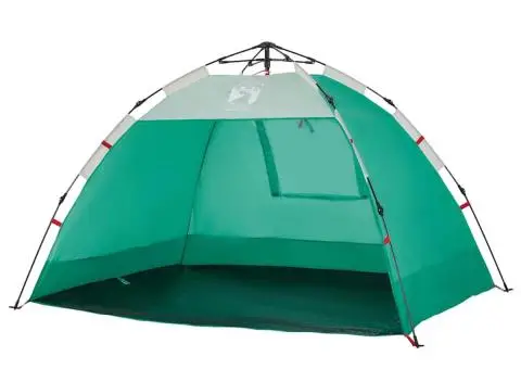 Cort camping 2 persoane verde marin impermeabil setare rapidă - 4/5