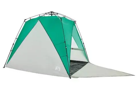 Cort camping 4 persoane verde marin impermeabil setare rapidă - 4/5