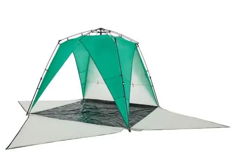 Cort camping 4 persoane verde marin impermeabil setare rapidă - 5/5