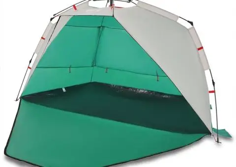 Cort camping 3 persoane verde marin impermeabil setare rapidă - 2/5
