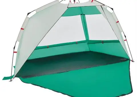 Cort camping 3 persoane verde marin impermeabil setare rapidă - 5/5
