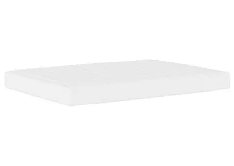 Pat cu saltea, gri deschis, 120x200 cm, catifea - 5/5