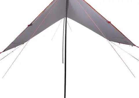 Prelată de camping, portocaliu, 430x380x210 cm, impermeabilă - 3/5