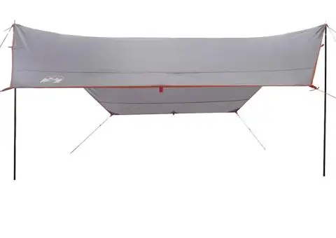 Prelată de camping, portocaliu, 430x380x210 cm, impermeabilă - 5/5