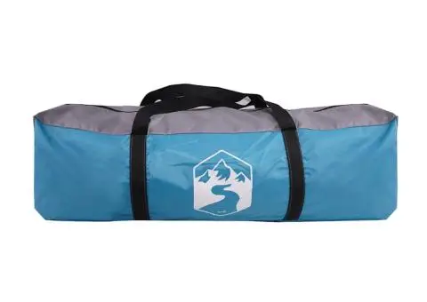 Prelată de camping, albastru, 460x305x210 cm, impermeabilă - 4/5