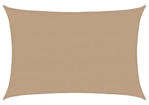 Pânză parasolar, gri taupe, 5 x 7 m, HDPE, 160 g/m² - 2/5