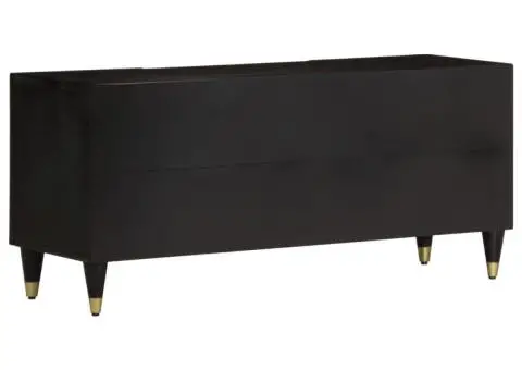 Comodă TV, 105x33x46 cm, lemn masiv de mango - 5/5