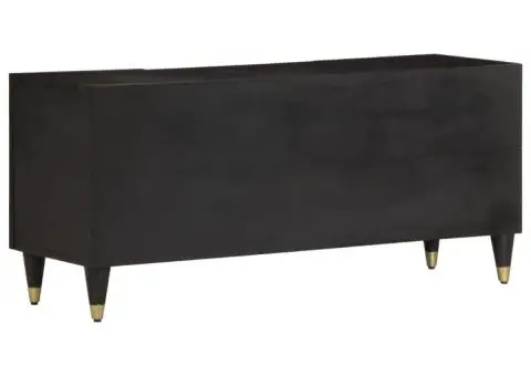 Comodă TV, 105x33x46 cm, lemn masiv de mango - 5/5