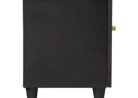 Noptiere, 2 buc., 40x33x46 cm, lemn masiv de acacia - 5/5