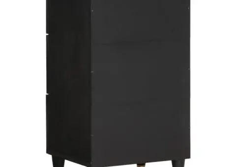 Dulap lateral, 40x33x75 cm, lemn masiv de mango - 5/5