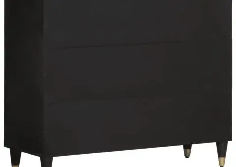 Dulap lateral, 90x33x75 cm, lemn masiv de mango - 5/5