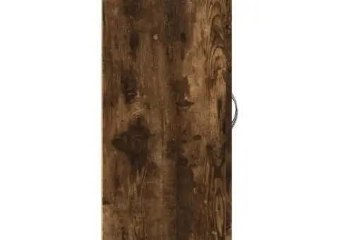 Fișet, stejar fumuriu, 60x32x77,5 cm, lemn prelucrat - 5/5