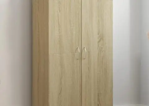 Fișet, stejar sonoma, 60x32x115 cm, lemn prelucrat - 1/5