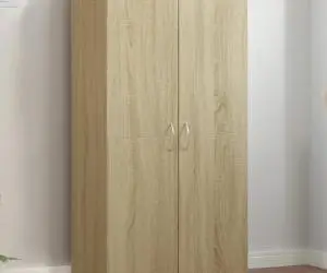vidaXL Fișet, stejar sonoma, 60x32x115 cm, lemn prelucrat
