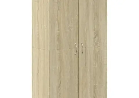 Fișet, stejar sonoma, 60x32x115 cm, lemn prelucrat - 2/5