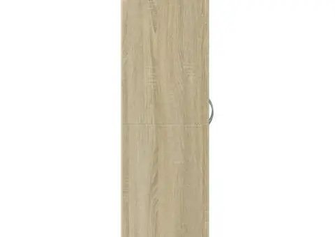 Fișet, stejar sonoma, 60x32x115 cm, lemn prelucrat - 5/5