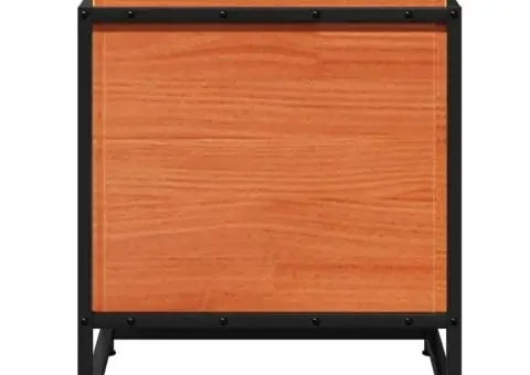 Jardinieră de grădină, maro ceruit, 40x40x50 cm, lemn masiv pin - 5/5