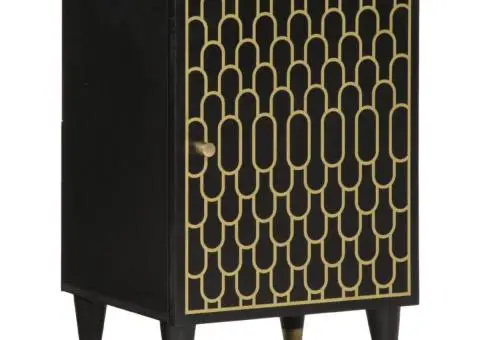 Dulap de baie, 38x33x58 cm, lemn masiv de mango - 1/5