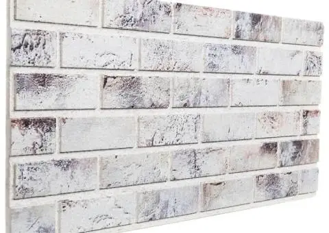 Panouri de perete 3D, 10 buc., gri deschis, 100x50 cm, EPS - 3/5