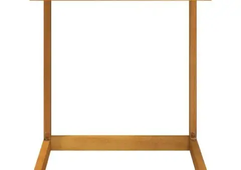 Măsuță în formă C, 42x40x50 cm, lemn masiv de acacia - 4/5