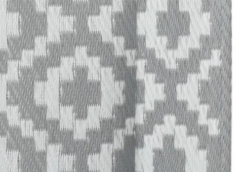 Covor de exterior, ARAKIL gri, 140x200 cm, PP - 5/5